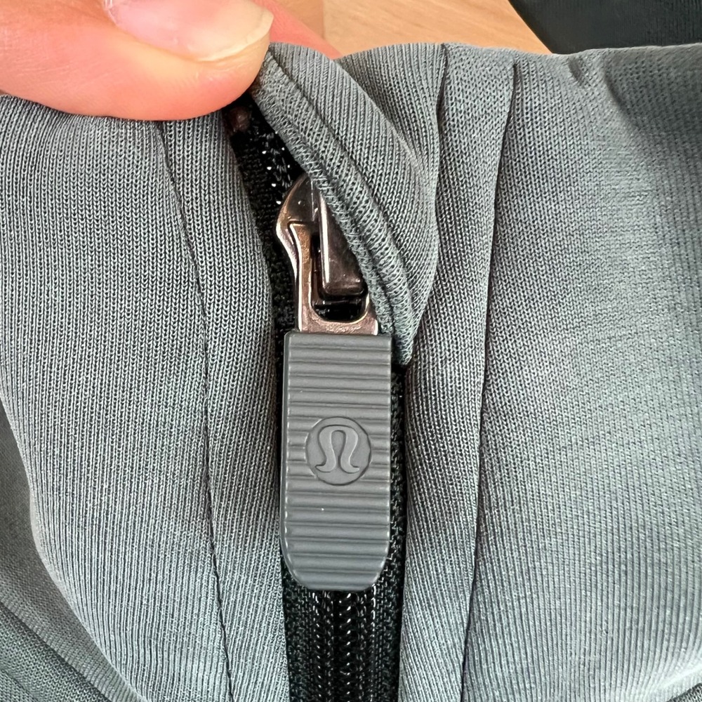 Lululemon Scuba Oversized Half-Zip Pullover Green LW3IDXS Size 6 - Picture 6 of 13